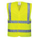 Hi-Vis vest Class 2 polyester with velcro fastening at front.
CE Marked and Conforms to EN20471 Class 2 Gallery Thumbnail