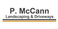 P. McCann Landscaping & Driveways Logo